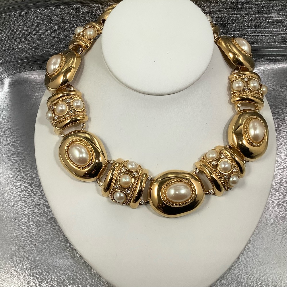 Givenchy Bold Statement Necklace - image 1